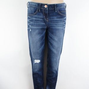 Express Modern Boyfriend Low Rise Jeans